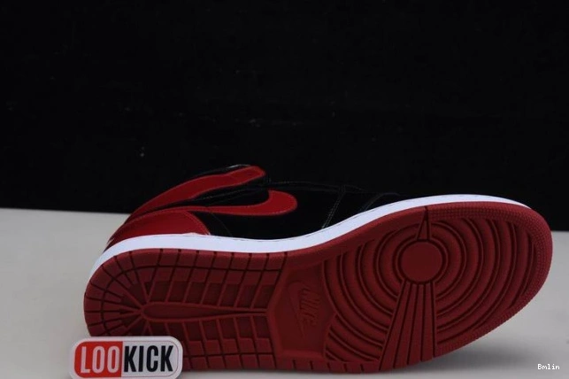 Bmlin High Jordan Patent 555088-063 OG Air 1 Bred 0808